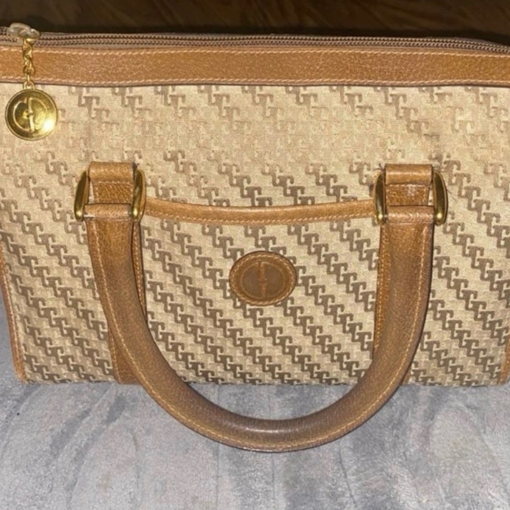Vintage Gucci GG Web Doctor Bag